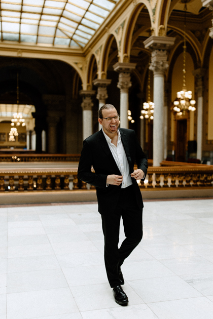 groom after courthouse elopement