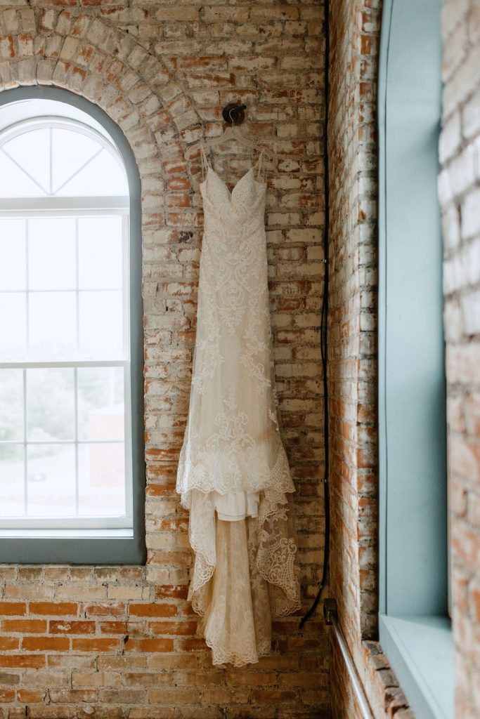 Elegant white wedding dress sage green and white color schemes 