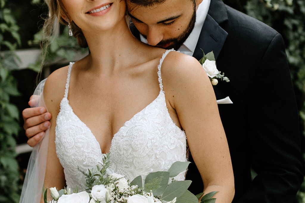 Color Schemes Wedding Sage green and white