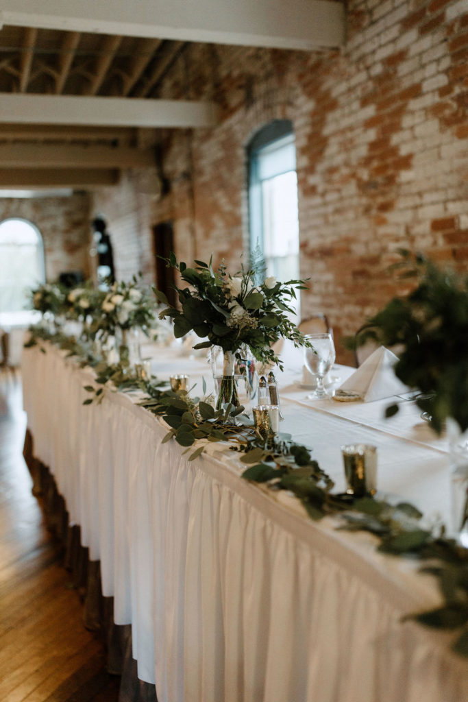 Sage green and white color schemes wedding decor and details