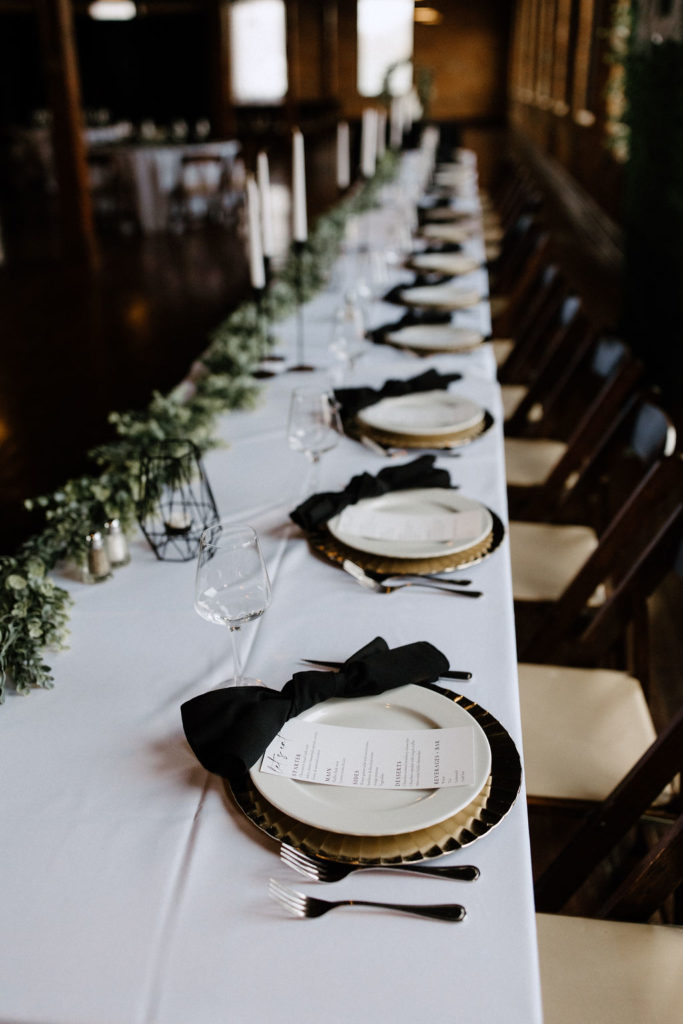 Wedding ceremony at Factory 12 Events Loft in Indiana