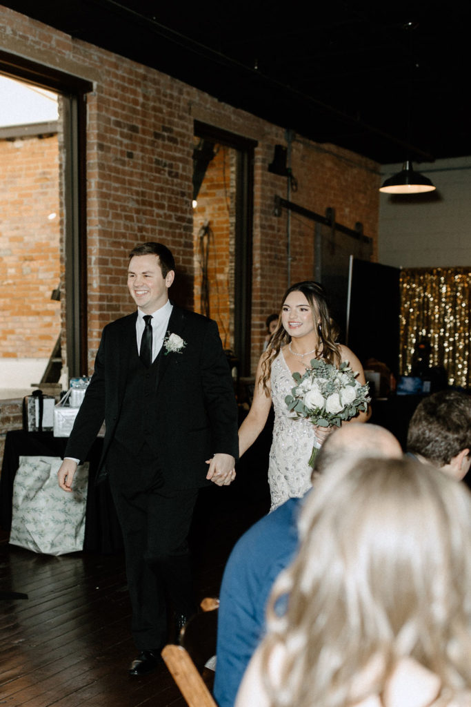 Bride and grooms first dance