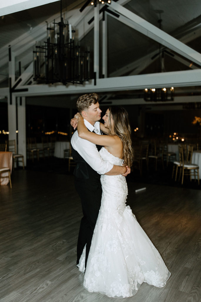 Bride and grooms last dance