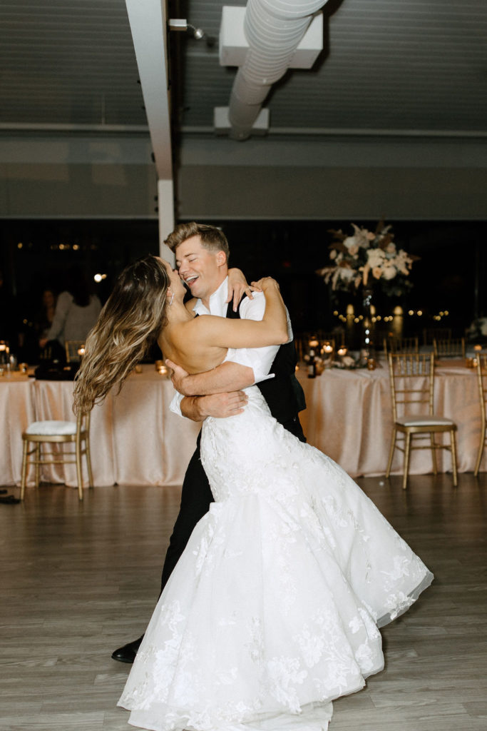 Bride and grooms last dance