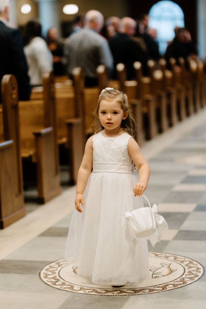 Church wedding ceremony