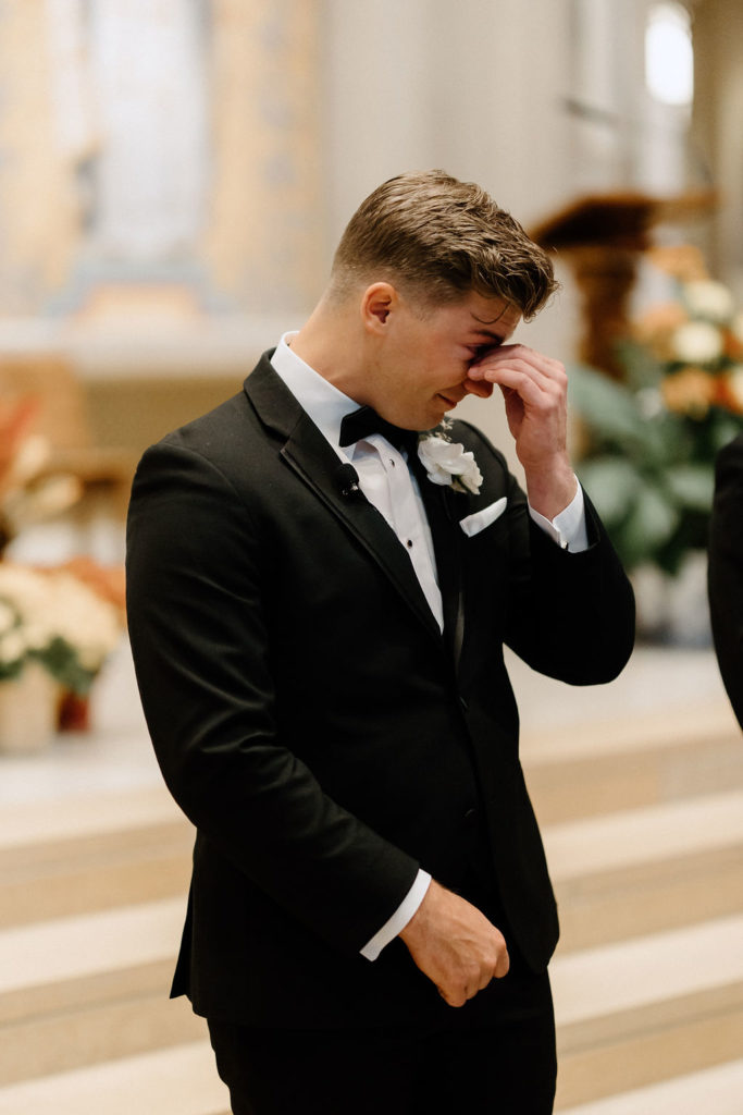 Church wedding ceremony