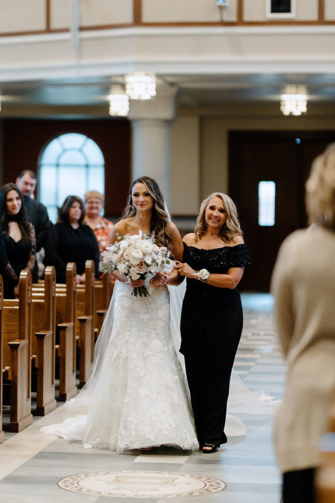 Church wedding ceremony