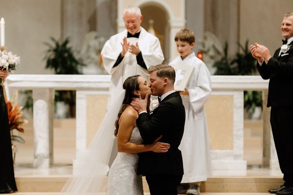 Church wedding ceremony