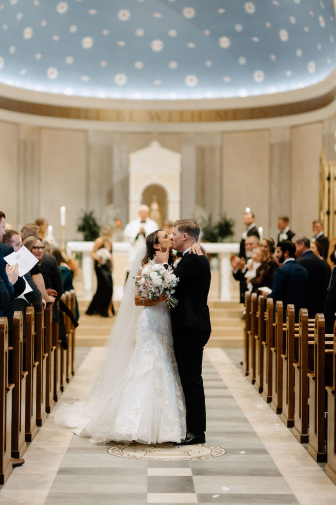 Church wedding ceremony