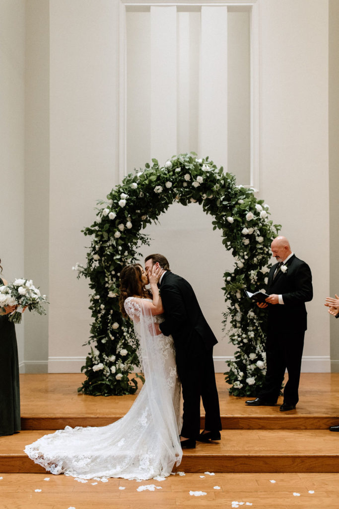 Wedding ceremony at The Ritz Charles 