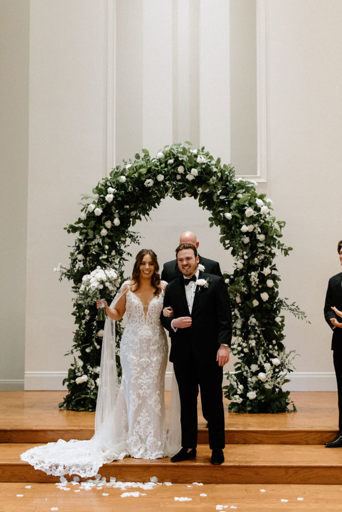 Wedding ceremony at The Ritz Charles 