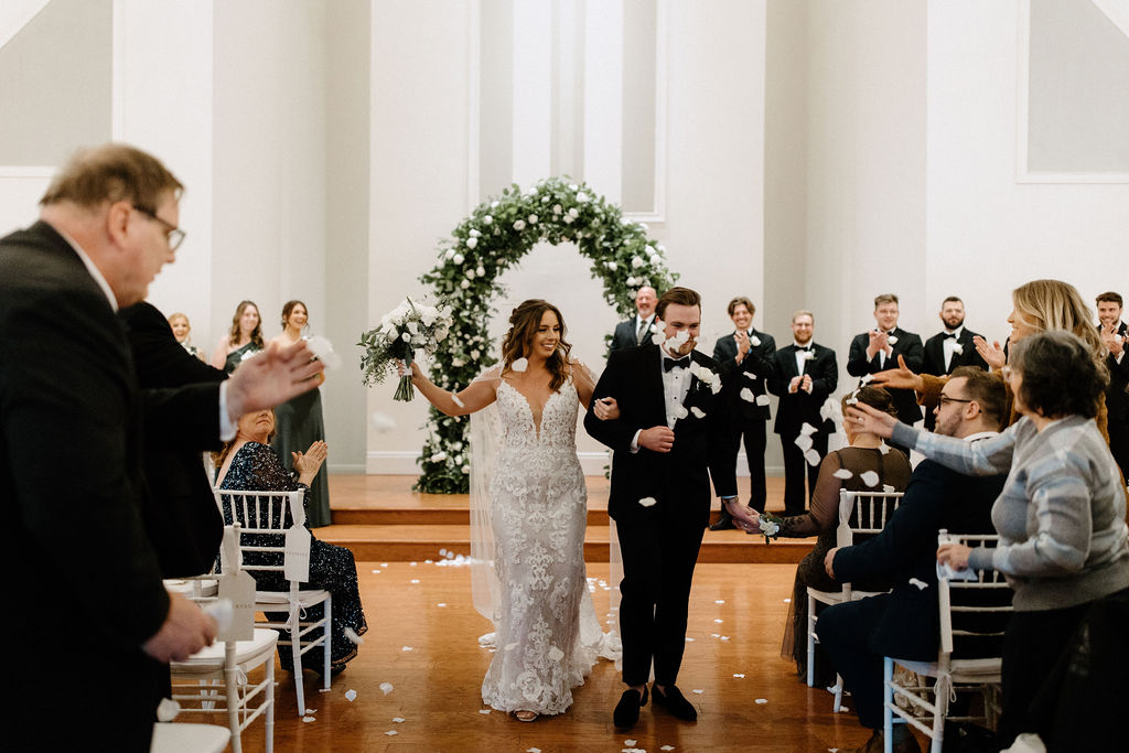 Wedding ceremony at The Ritz Charles 