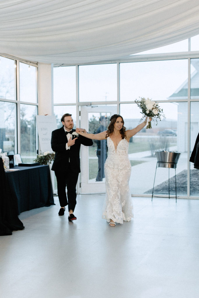 Bride and grooms first dance