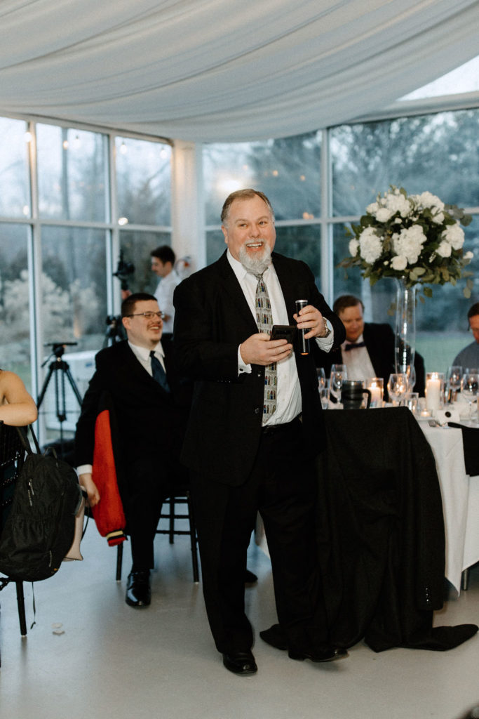 Wedding reception at Ritz Charles Garden Pavilion