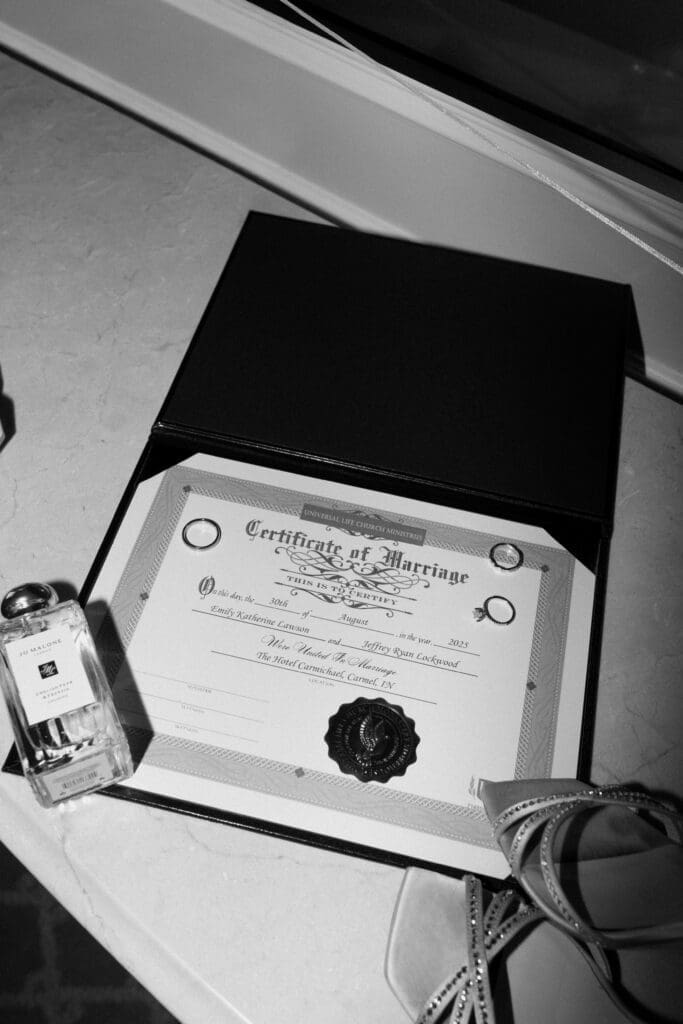 Wedding detail photos 