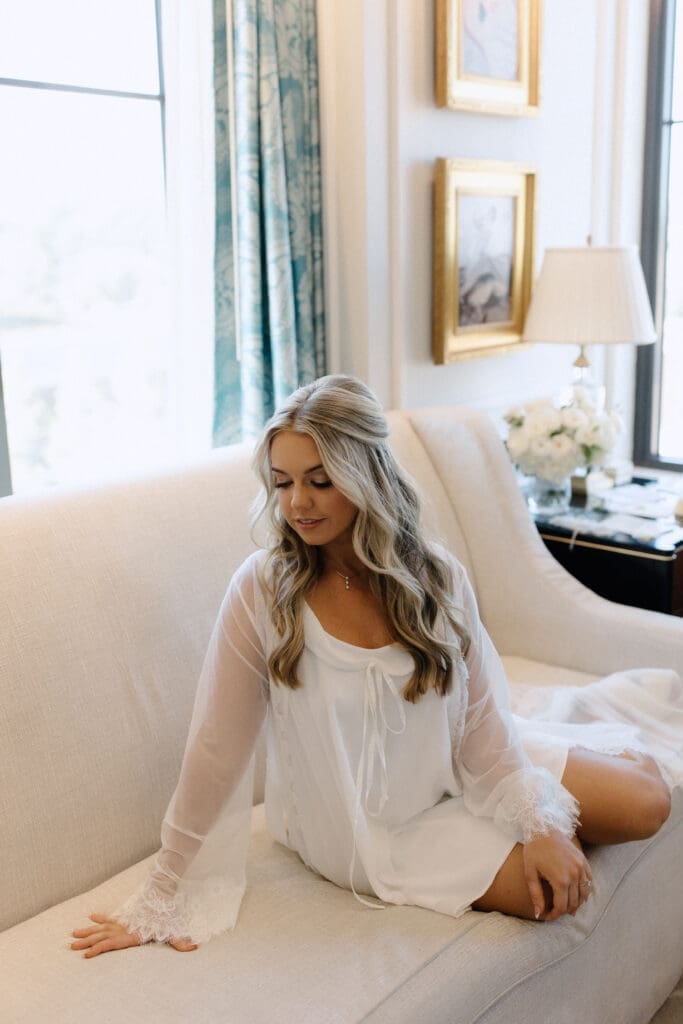 Bridal Portraits at Hotel Carmichael in Carmel Indiana