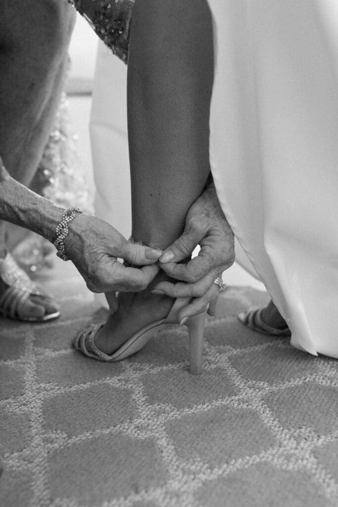 Documentary wedding photography at Hotel Carmichael wedding in Carmel Indiana
