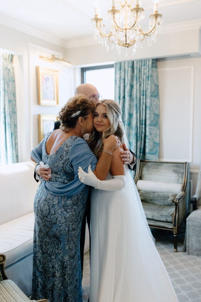 Documentary wedding photography at Hotel Carmichael wedding in Carmel Indiana